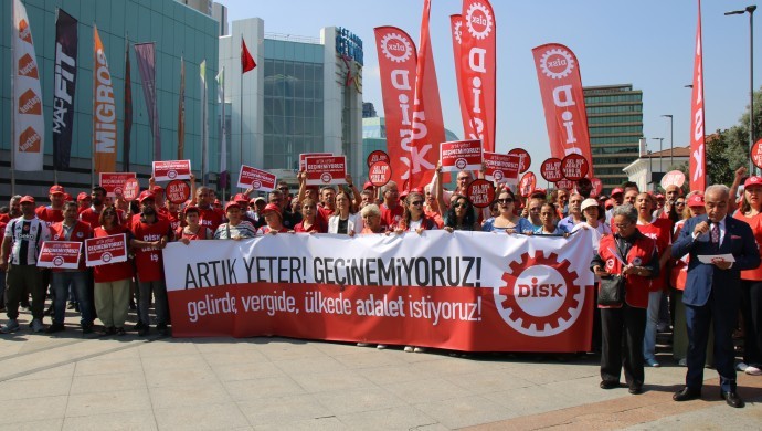 DİSK: 13 Eylül’de Mersin’den başlayarak mitingler yapacağız