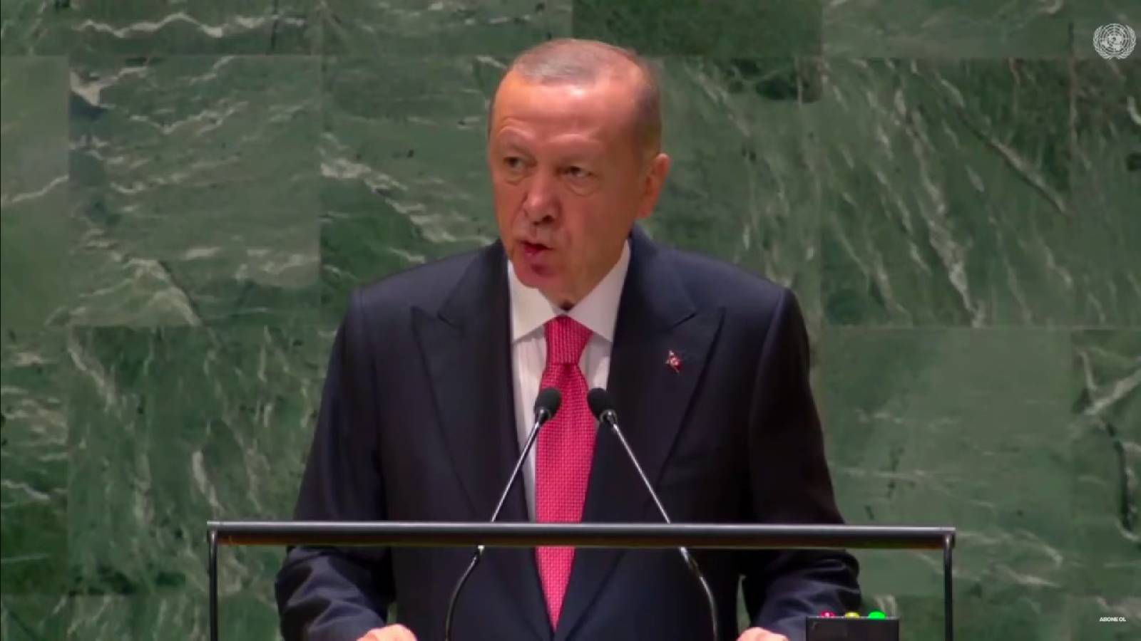 Erdoğan BM Genel Kurulu’nda konuştu