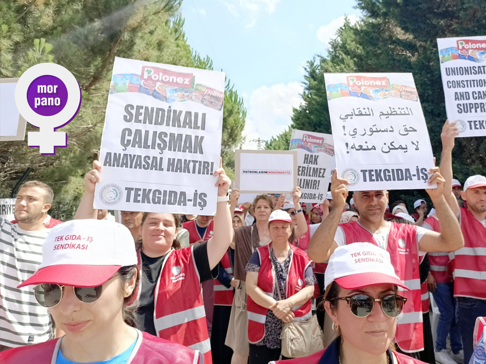 Polonez işçisi kadınlardan mektup var