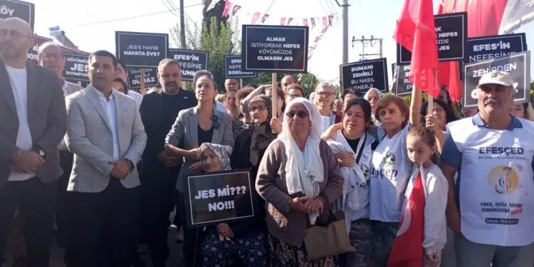 JES tanıtım toplantısına yöre halkı izin vermedi