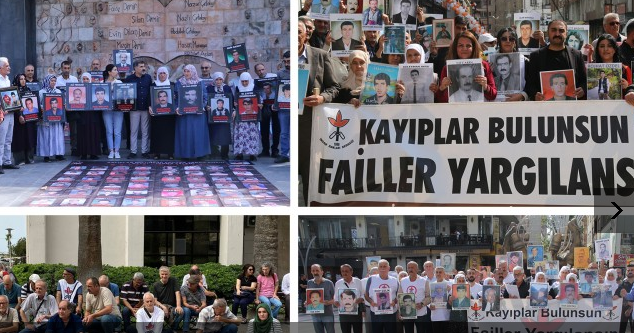 Kayıp yakınları bir kez daha ‘Kayıplar bulunsun, failler yargılansın’ dedi