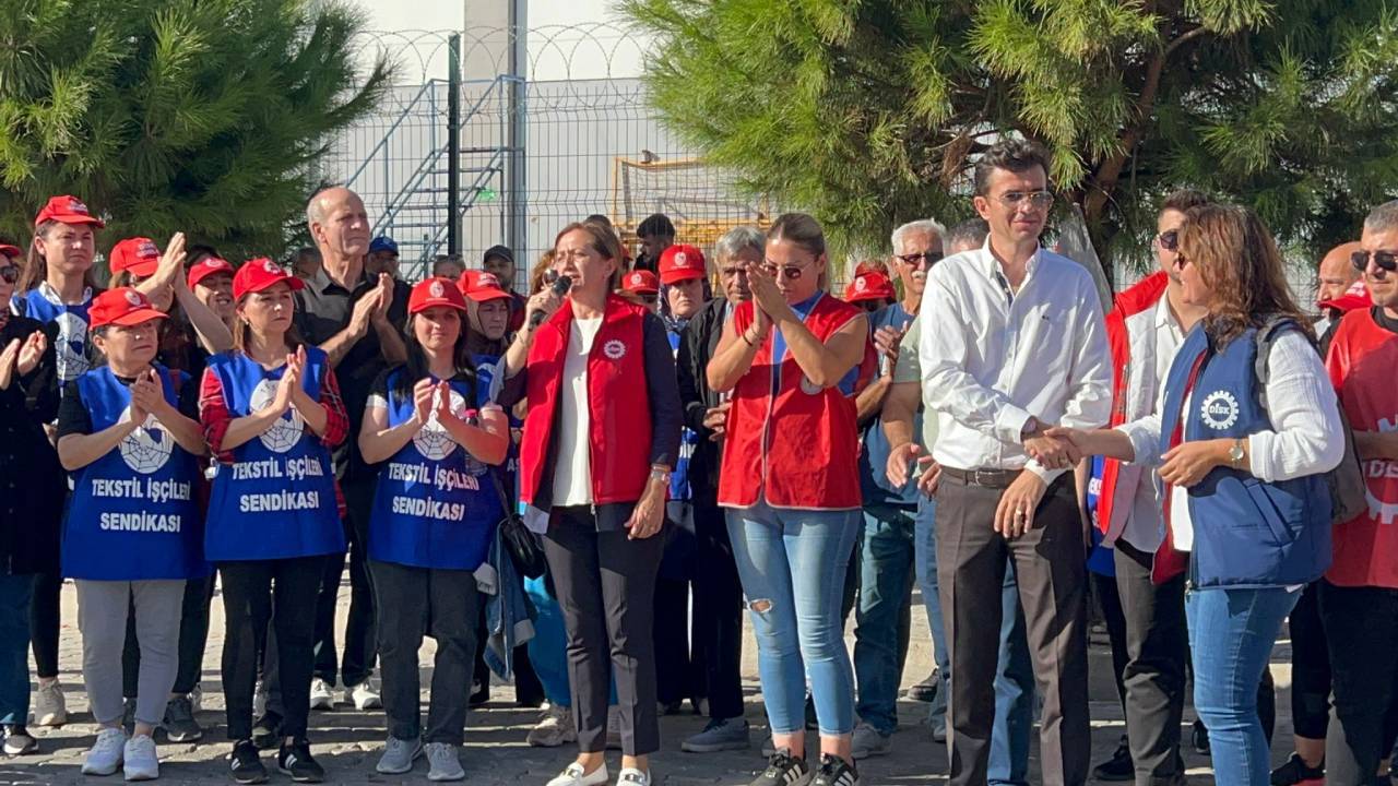 Arzu Çerkezoğlu: Sendikayı bu fabrikaya getireceğiz