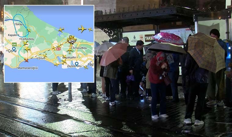İstanbul’da uçaklar ‘CB bulutları’ nedeniyle havada tur atmak zorunda kaldı