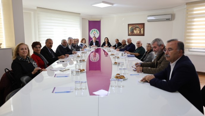 Emekli sendikalarından DEM Parti’ye ziyaret