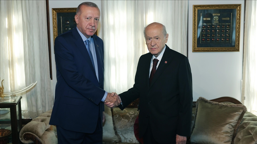 Erdoğan Bahçeli ile görüşmesini AK Parti MYK’da anlattı
