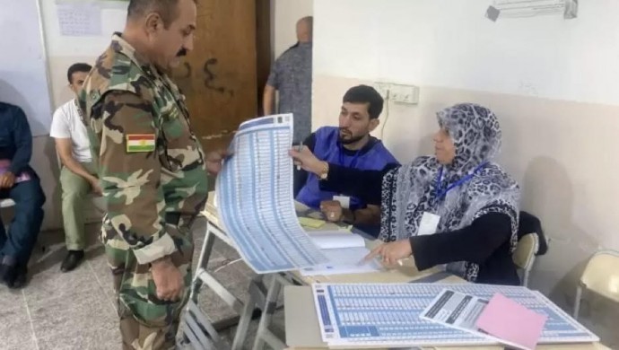 Federe Kürdistan Bölgesi’nde özel oylama tamamlandı