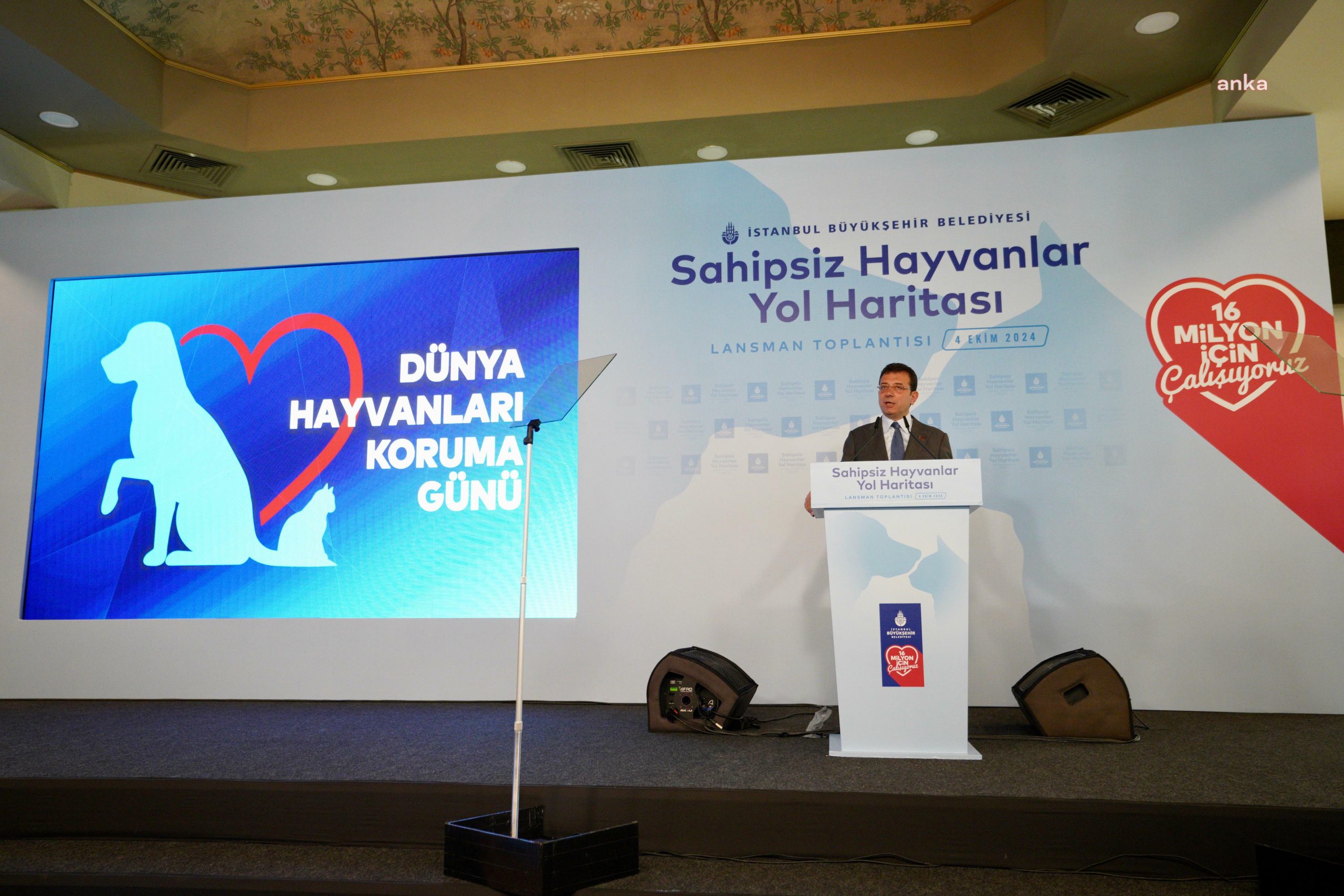 İmamoğlu: Tek bir sokak hayvanının bile uyutulmasına izin vermeyeceğiz