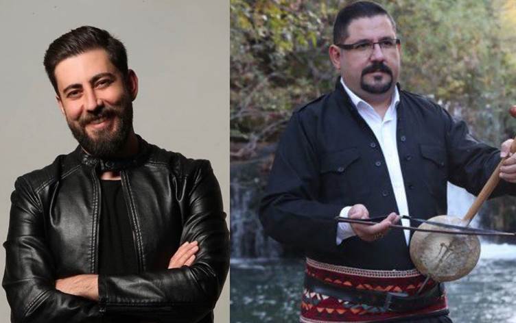 Kürt sanatçılar Helim Ömerî ve Azad Bedran gözaltına alındı