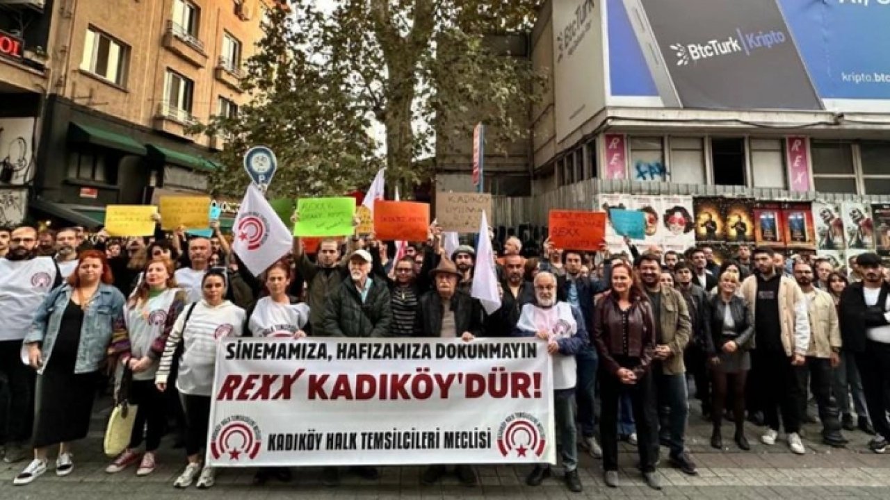 Kadıköy’de ‘Rexx yıkılmasın’ protestosu