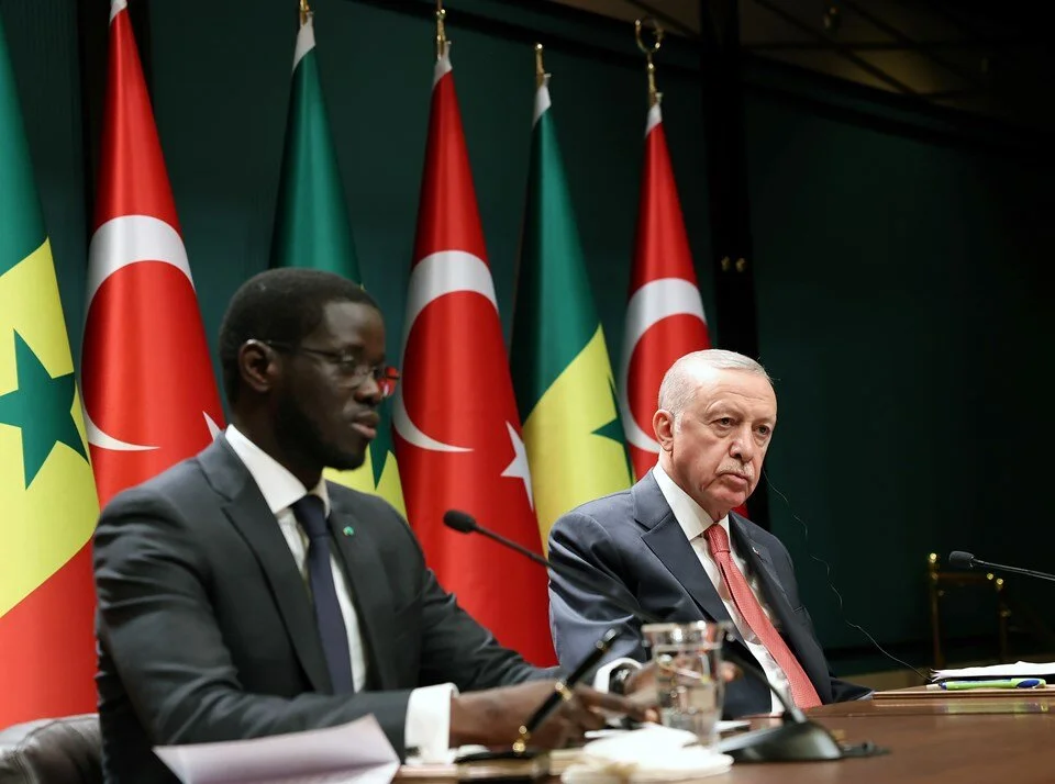 Cumhurbaşkanı Erdoğan Senegalli mevkidaşı ile bir araya geldi