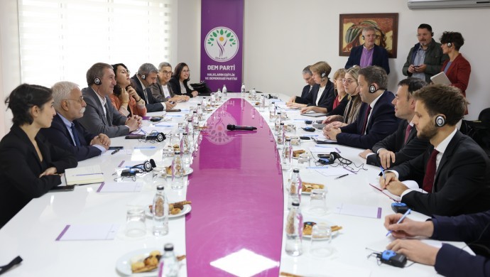 SPD DEM Parti’yi ziyaret etti