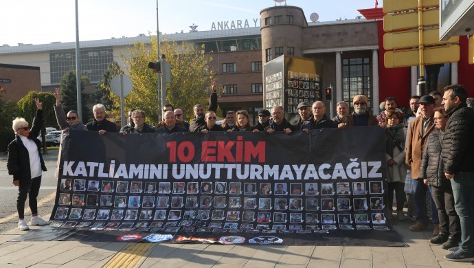 Ankara Gar Katliamı’nın 109. ayında anma: Barışa kastetmeyin