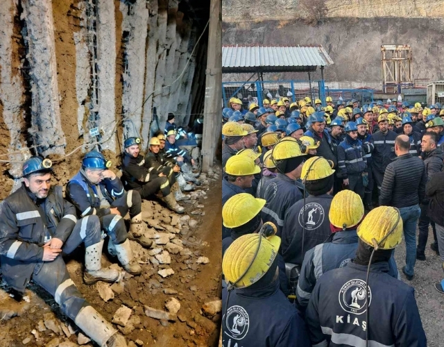 Çayırhan’daki madenciler 8 gündür yer altında eylemde