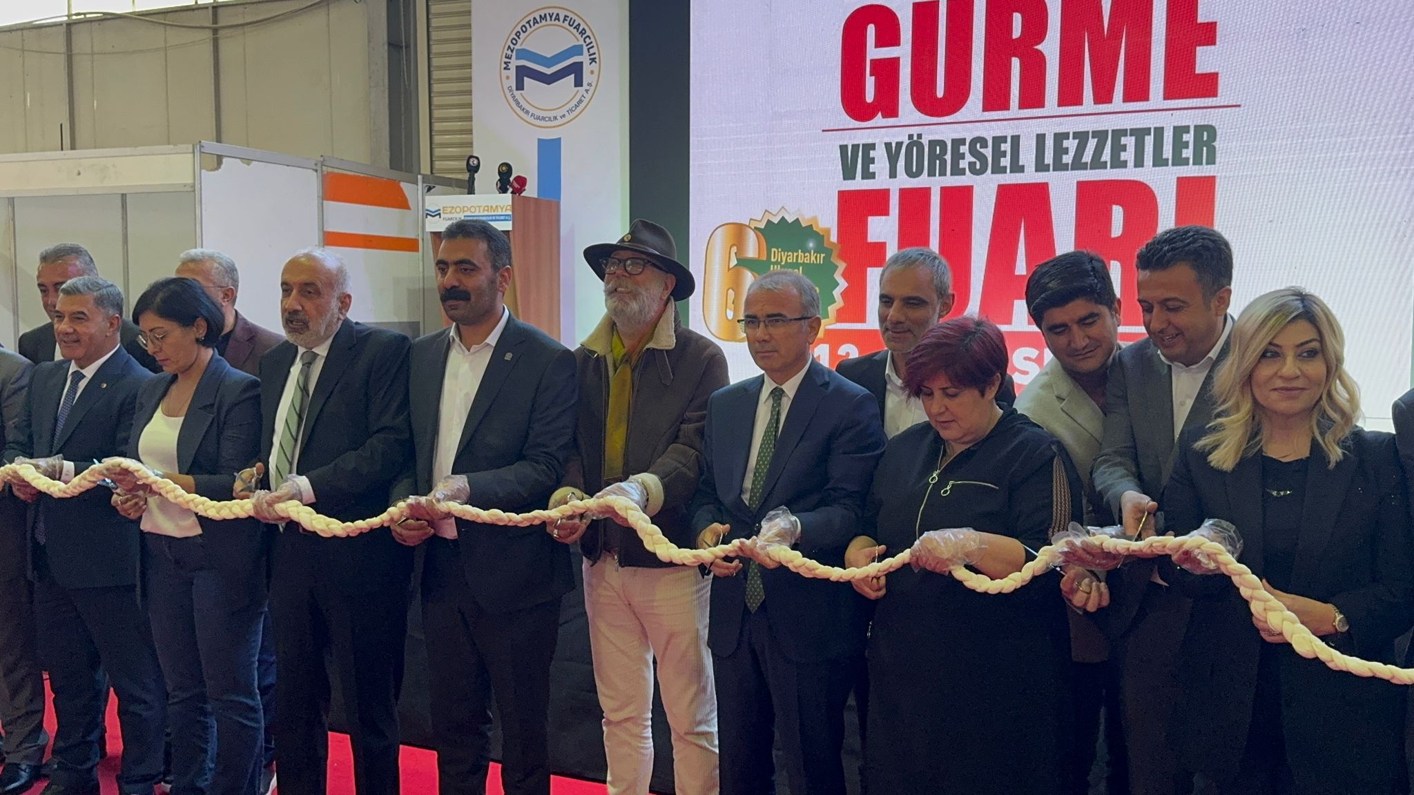 6. Mezopotamya Gurme Fuarı kapılarını açtı: Barış ve kardeşlik mesajı verildi