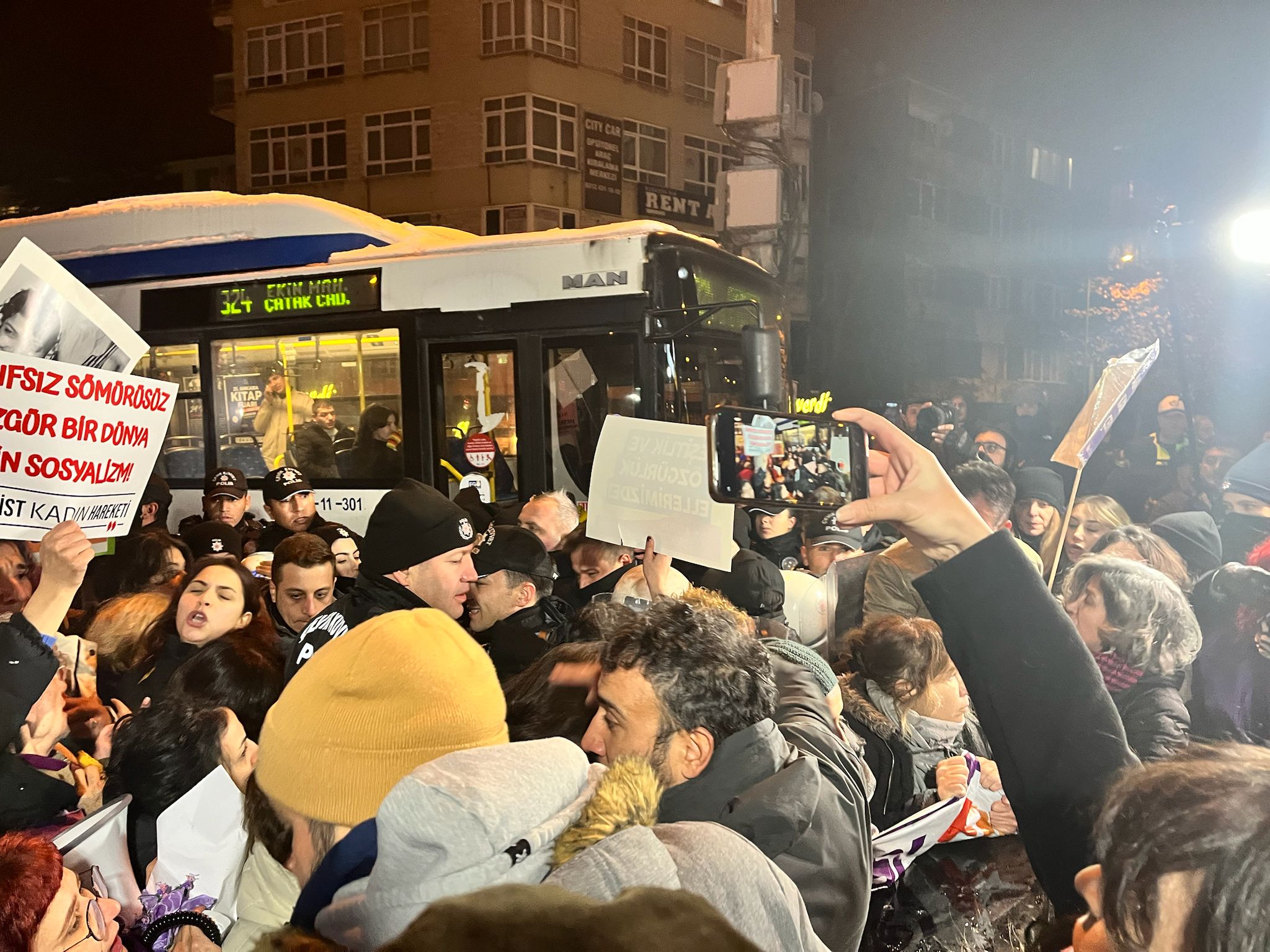 Ankara’da 25 Kasım yürüyüşü: Hayatlarımızı size teslim etmeyeceğiz