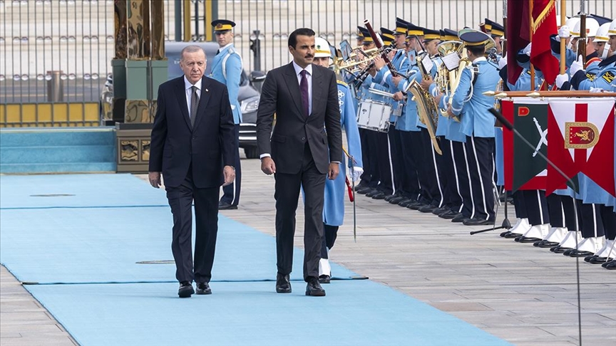 Katar Emiri El Sani Ankara’da