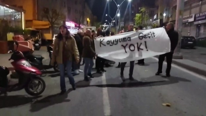İstanbul’da kayyım yürüyüşü
