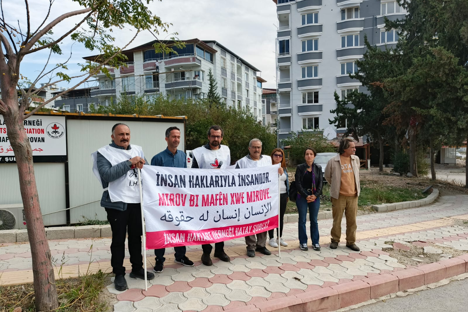 İHD Hatay Şubesi’nden depremzede Tahsin Nihadioğlu’nun ölümüyle ilgili çağrı