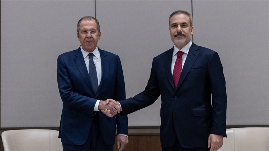 Hakan Fidan, Rus mevkidaşı Lavrov ile Suriye’yi görüştü