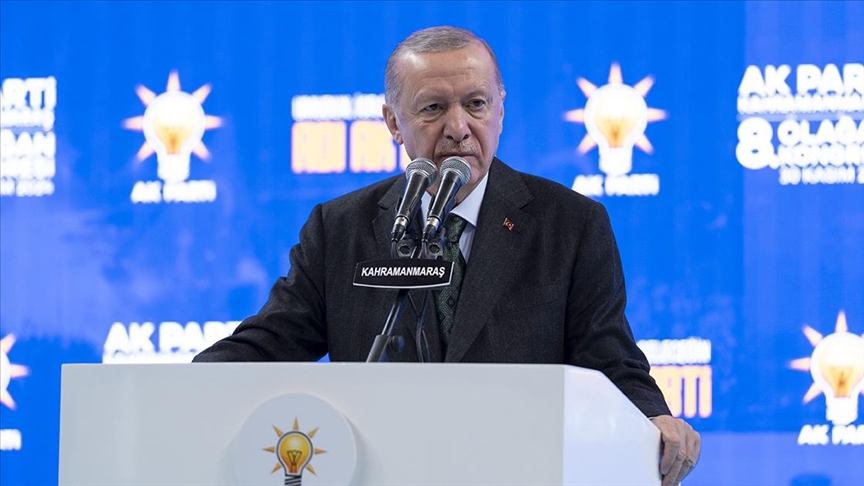 Cumhurbaşkanı Erdoğan: Türkiye Yüzyılı, ‘kardeşliğin ve huzurun’ yüzyılı olacak