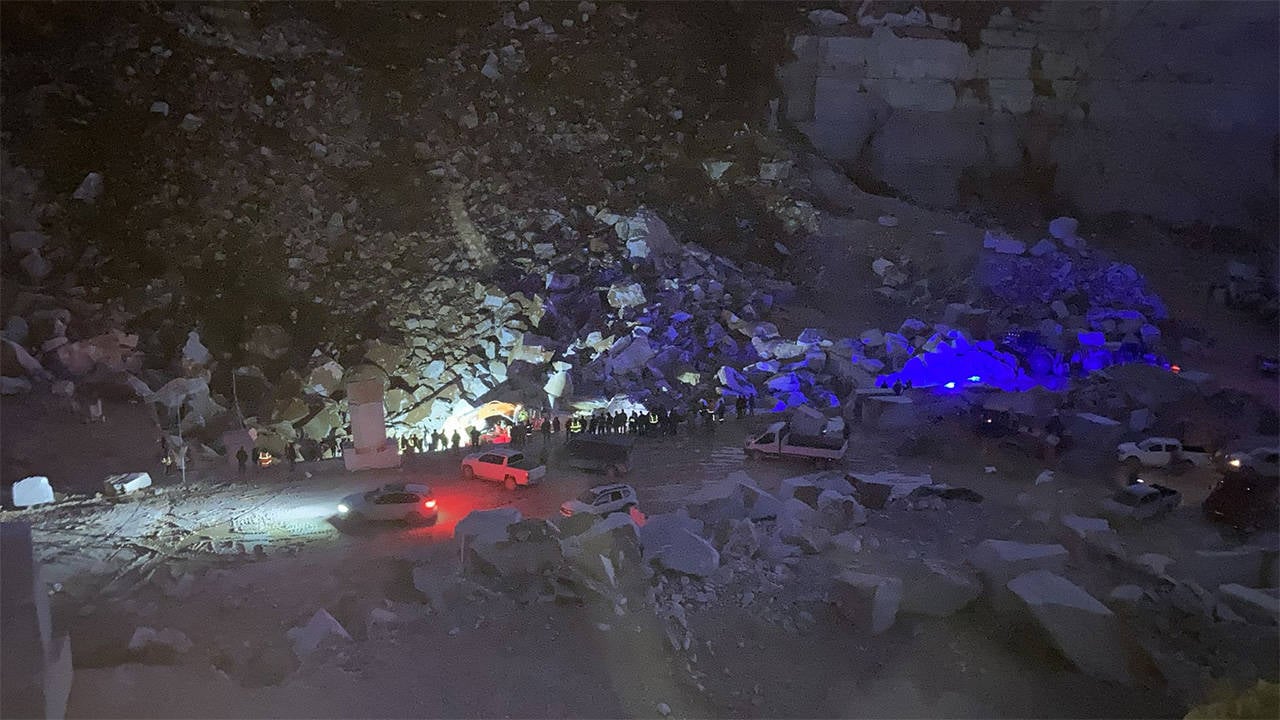 Balıkesir’de mermer ocağında 1 işçi göçük altında, 1 işçi hayatını kaybetti