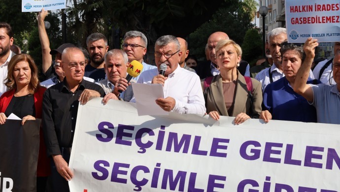 İzmir, Mersin ve Eskişehir’de kayyım protestosu
