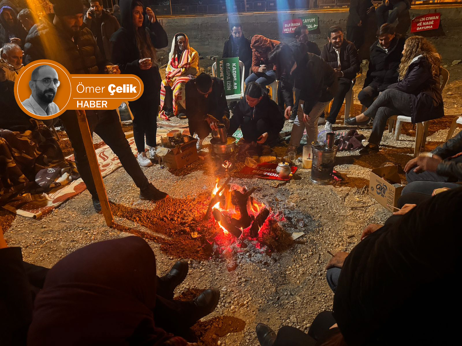 GALERİ – Kızıltepe’deki kayyım nöbeti devam ediyor