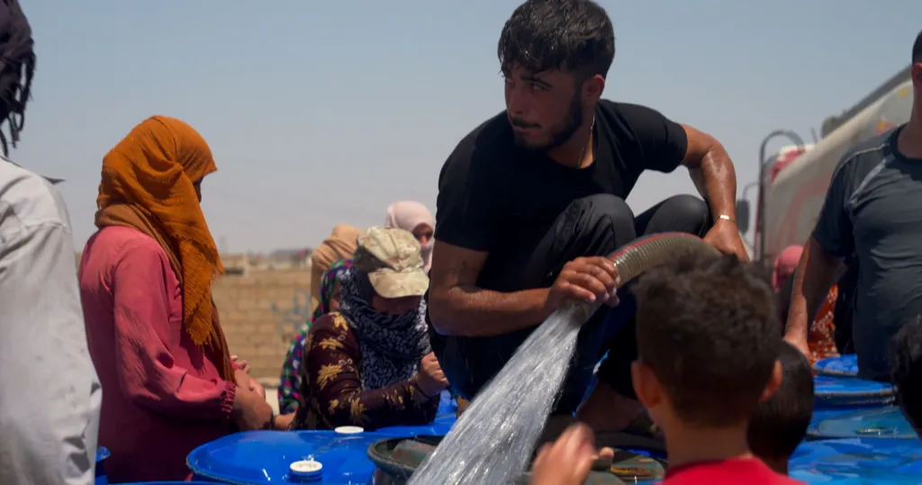 Hava harekatı, kuraklık… Kuzeydoğu Suriye’de bir milyon kişi susuz