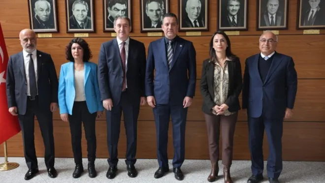 TBB Başkanı ile DEM Parti Eş Genel Başkanları bir araya geldi