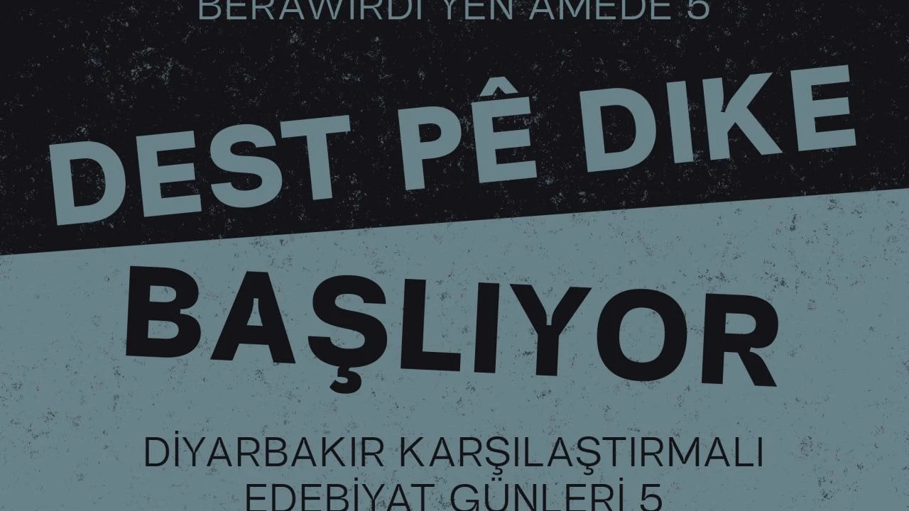 Diyarbakır’da Karşılaştırmalı Edebiyat Günleri başlıyor