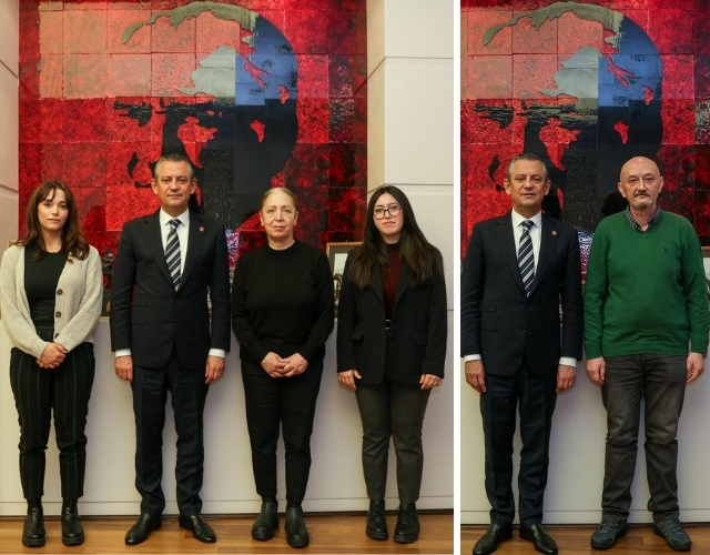 Özgür Özel, adalet arayan ailelerle görüştü