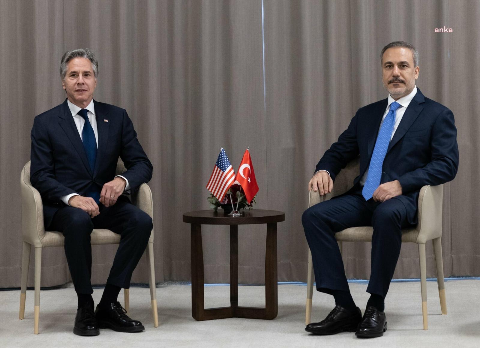 Hakan Fidan, ABD’li mevkidaşı Blinken’la görüştü