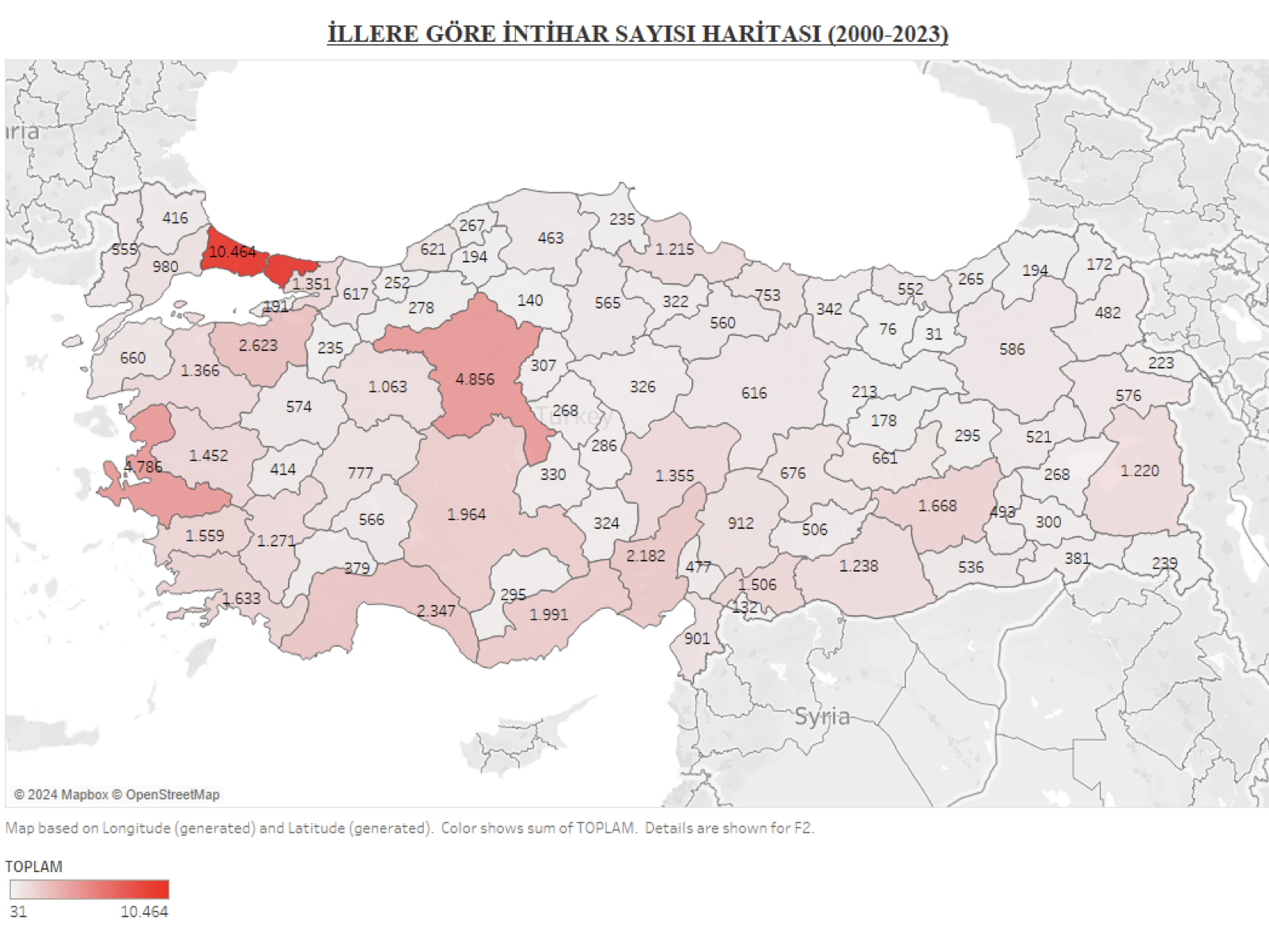 Sosyo Politik Araştırma son 24 yılın intihar nedenlerini inceledi