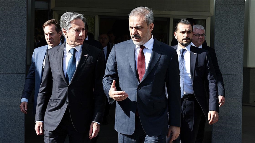 Hakan Fidan, ABD Dışişleri Bakanı Blinken ile görüştü