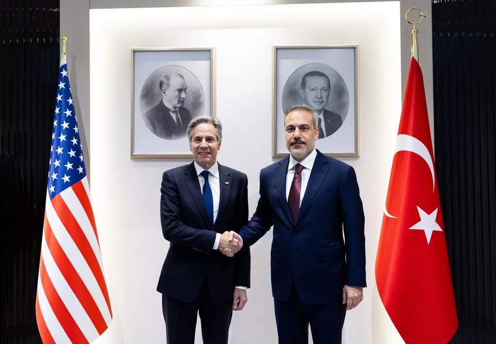 Hakan Fidan Blinken ile bir araya geldi: ‘Önceliğimiz Suriye’de istikrar’