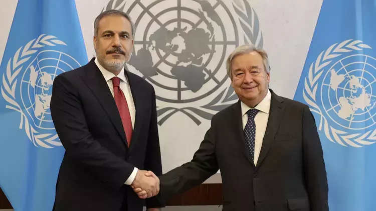 Hakan Fidan ve Antonio Guterres’ten Suriye görüşmesi