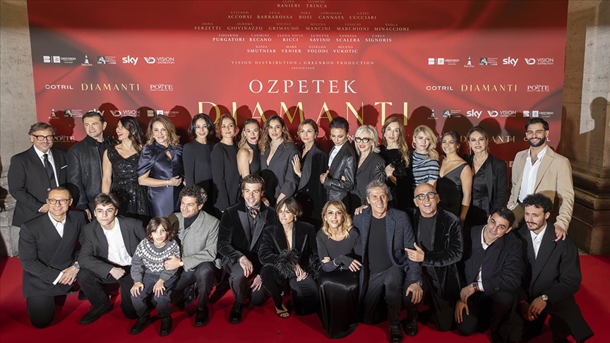 Yönetmen Özpetek’in son filmi Diamanti’nin galası  İtalya’da yapıldı
