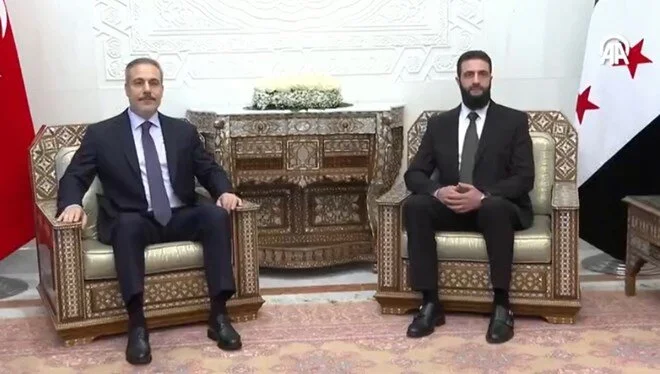 Hakan Fidan Şam’da HTŞ lideri Colani ile görüştü