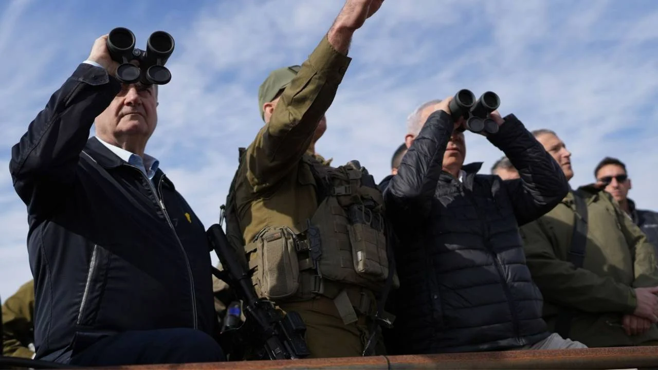Netanyahu ve İsrail Savunma Bakanı Katz Golan Tepeleri’ne gitti