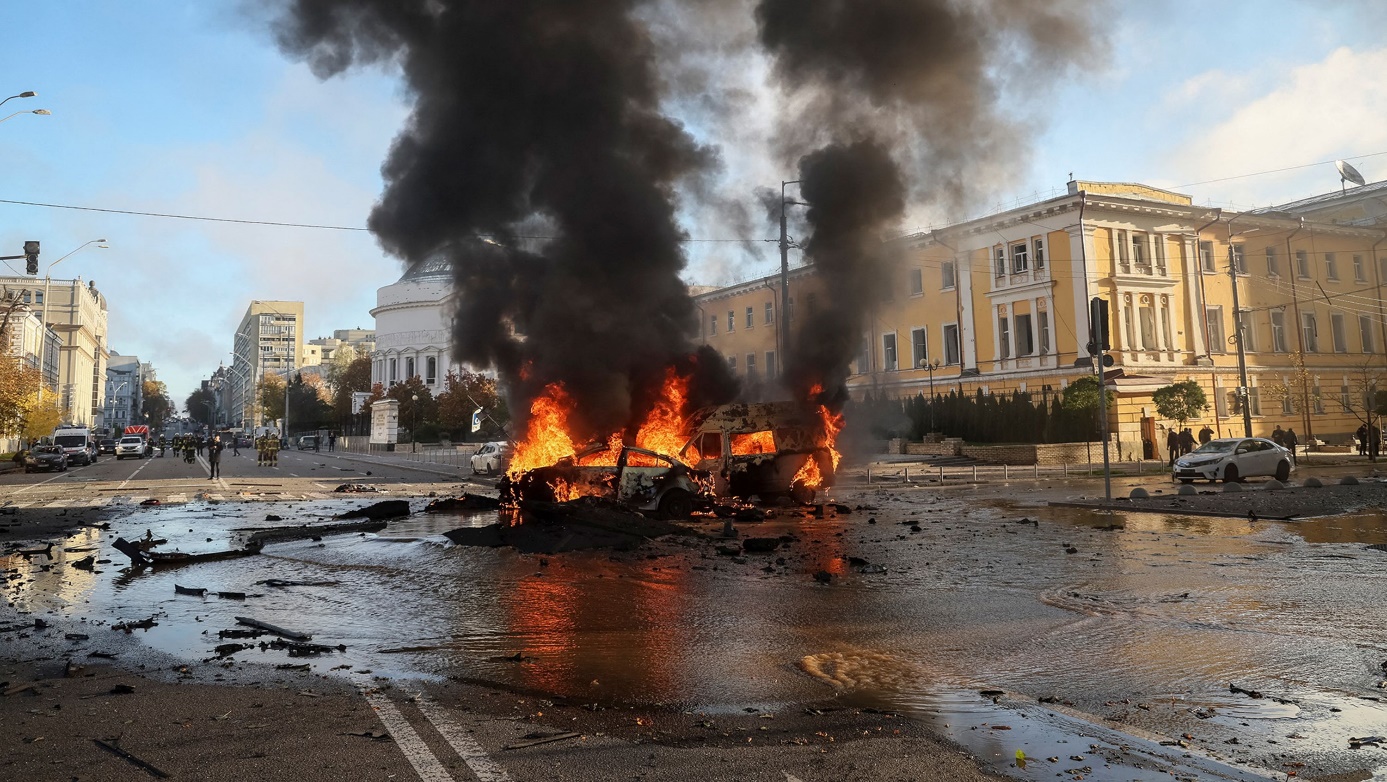 Putin’in ‘düello’ tehdidinin ardından Rusya’dan Kiev’e füze saldırısı