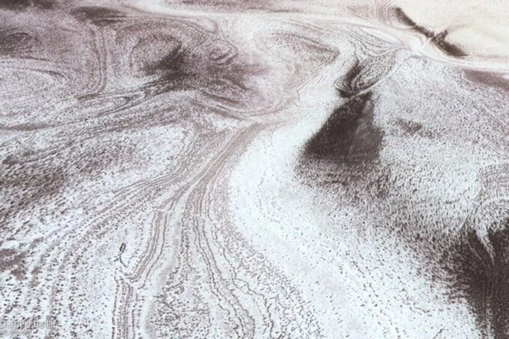 Mars’tan kış manzaraları