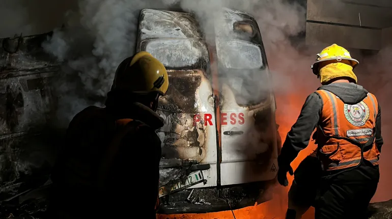 İsrail ordusundan Gazze’ye saldırılar: 5’i gazeteci 10 kişi öldü