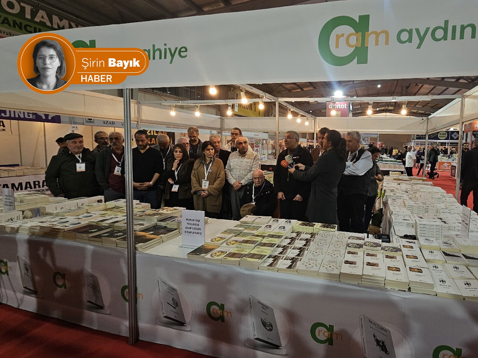 Diyarbakır Kitap Fuarı’nda 5 kitaba el konuldu