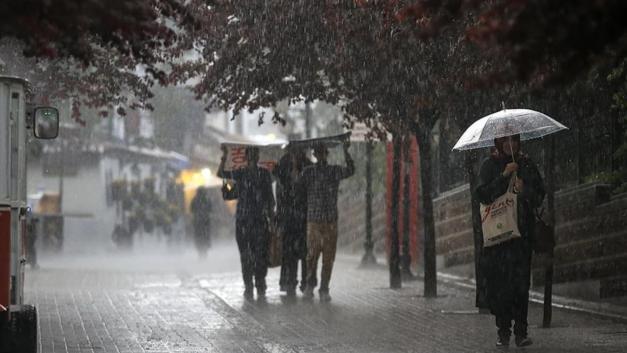 Meteoroloji’den kuvvetli yağış uyarısı