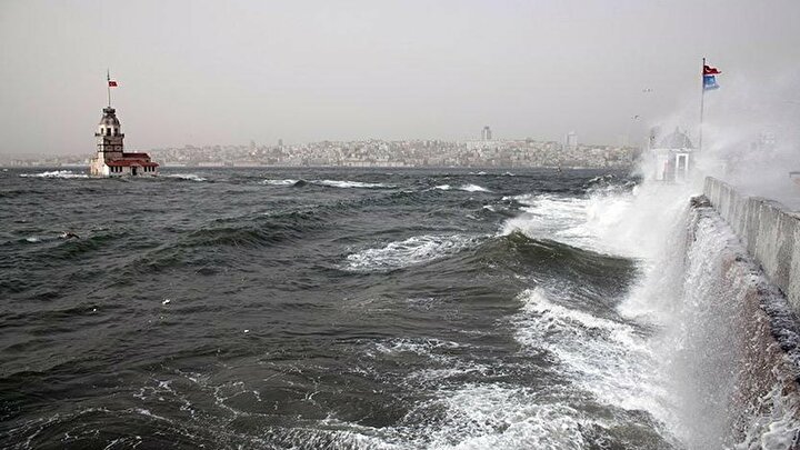 Marmara Denizi için fırtına uyarısı
