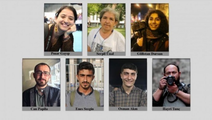 Nazım Daştan ve Cihan Bilgin’i anmak isteyen 7 gazetecinin tutukluluğuna devam kararı