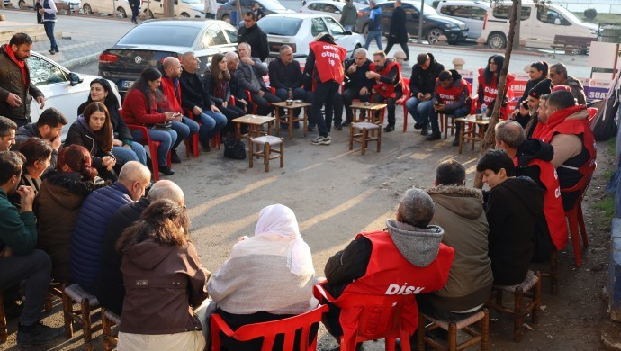 Kayyımın işten çıkardığı işçilerin protestosu 5’inci gününde