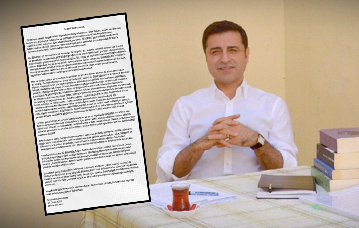 Demirtaş’tan ilk açıklama