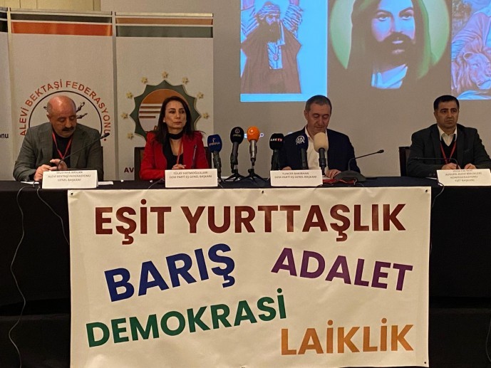 Aleviler barış için bir araya geldi: Bu süreç sadece Kürtlerin değil tüm ezilenlerin mücadelesidir