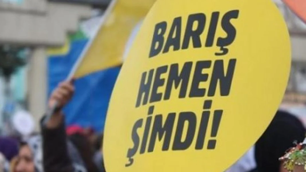 Barış Vakfı: 2025 silahlara çatışmalara veda yılı olsun